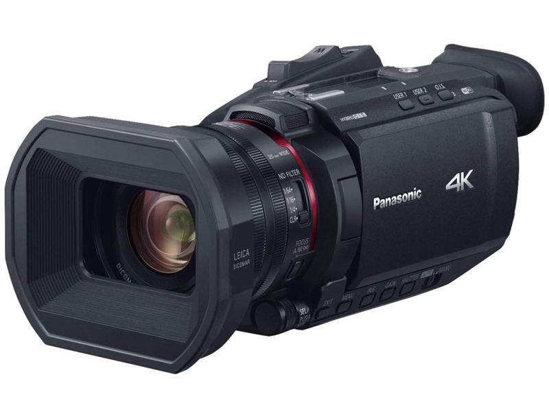 【中古】パナソニック(Panasonic) 4K テレビカメラ X1500 SDダブル拡張スロット 光学24倍望遠レンズ 黒いこと HC-X1500-K