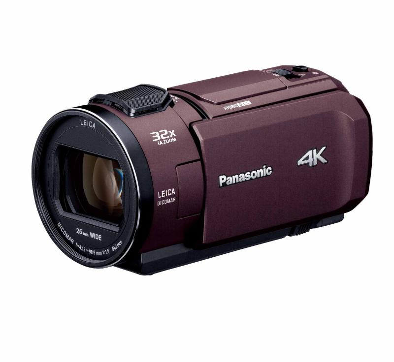 【中古】パナソニック 4K テレビカメラ VX1M 64GB 後ほどから手を加える 赤銅色 HC-VX1M-T