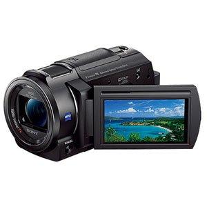 【中古】SONY 4Kテレビカメラ Handycam FDR-AX30 黒いこと 光学10倍 FDR-AX30-B