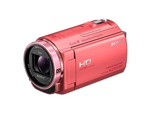 【中古】SONY ビデオカメラ Handycam CX535 内蔵メモリ32GB ピンク HDR-CX535/P|京都LaVIE店