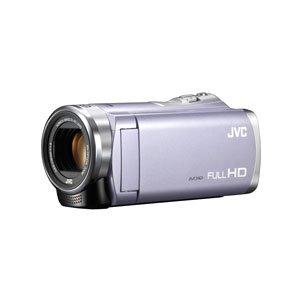 【中古】JVCKENWOOD JVC テレビカメラ EVERIO GZ-E345 内蔵記憶装置16GB フローラルバイオレット GZ-E345-V