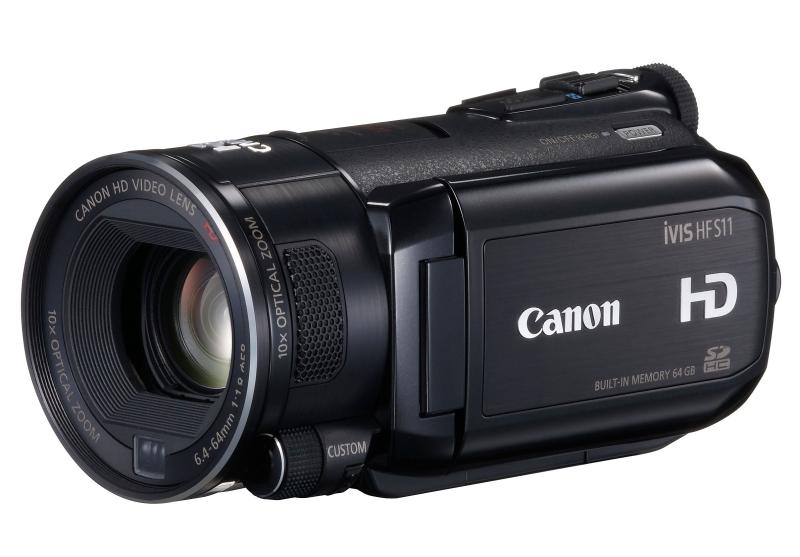 【中古】Canon ハイビジョンデジタルビデオカメラ iVIS HF S11