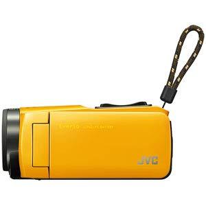 【中古】JVCKENWOOD JVC テレビカメラ Everio 耐衝撃 耐低温 32GB 黄色 GZ-F270-Y当店引き請ける30昼日なか 一般受け真似形 高画質 売れ筋