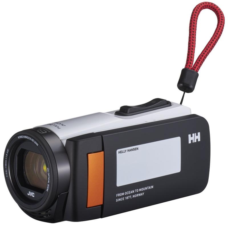 【中古】JVCKENWOOD HELLY HANSEN×JVC テレビカメラ Everio R 雨合羽 防塵 32GB ノース白いこと GZ-HH140-WB当店引きうける30昼日なか 一般受けひな形 高画質 売れ筋