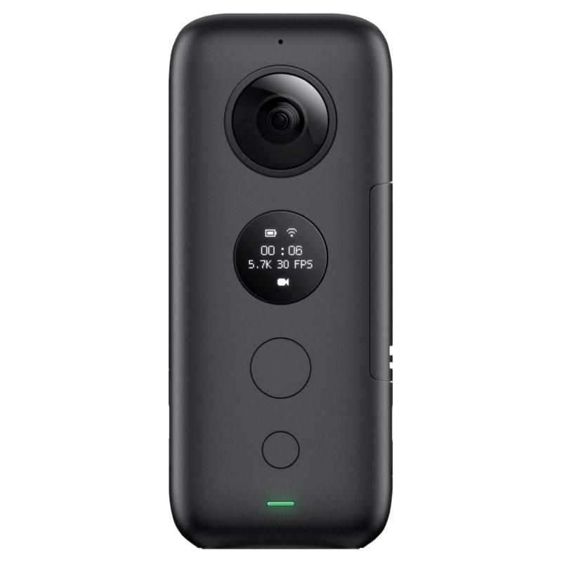 【中古】Insta360 ONE X 5.7K 超 動画 手ブレ補正機能FlowState搭載 360度アクションカメラ 高速WiFi iphone/Android対応 (SDカード別売り、V30ビデオスピードクラスmicroSDXCが必要) 当店保