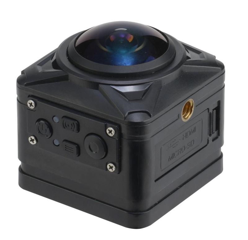 【中古】ジョワイユJOYEUX 4K 無線LAN 360°相応う 800万絵素 キューブアクションカメラPROMODEL BK当店引き受ける30昼日なか 一般受け青写真 高画質 売れ筋