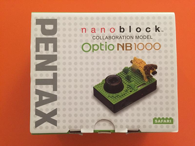 【中古】PENTAX デジタル写真機 Optio NB1000 サファリ ナノブロックボディ 1400万絵素 27.5粍 光学4倍OPTIONB1000空想科学小説