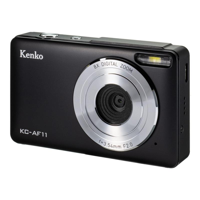【中古】Kenko ケンコー デジタルカメラ ブラック KC-AF11(BK) 446386