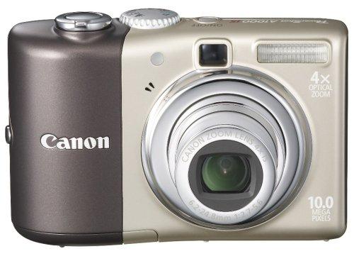 【中古】Canon デジタル写真機 PowerShot (力強さ打つこと) A1000 IS 赤銅色 A1000IS(BW)