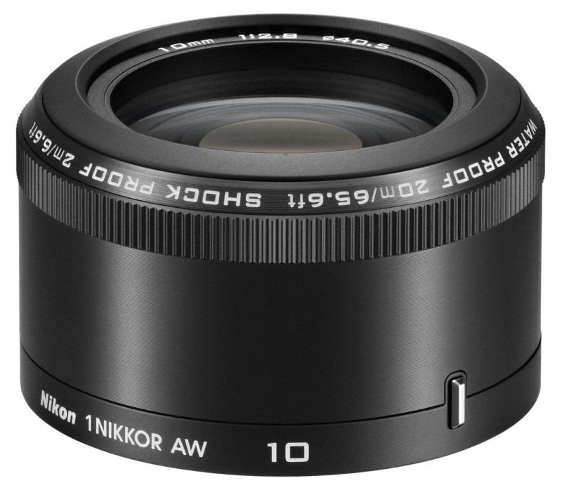 【中古】Nikon 1 NIKKOR AW 10粍 f/2.8 黒いこと 1NAW10 2.8BK