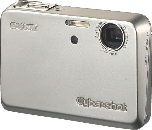 【中古】SONY Cyber Shot T3 シルバー DSC-T3 S