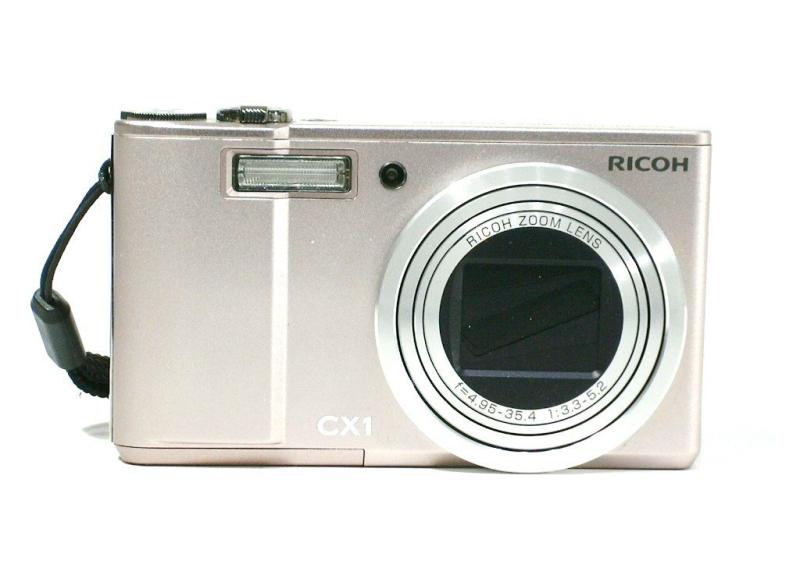 【中古】RICOH デジタル写真機 CX1 シャンパンロゼ CX1CR