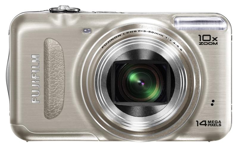 【中古】FUJIFILM デジタル写真機 FinePix T300 光学10倍 三鞭酒ゴールド FX-T300G