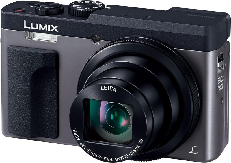 【中古】【保全済み品】 Panasonic パナソニック コンパクトデジタルカメラ LUMIX ルミックス TZ90 光学30倍 4K映像書きとどめる しろがね色 DC-TZ90-S
