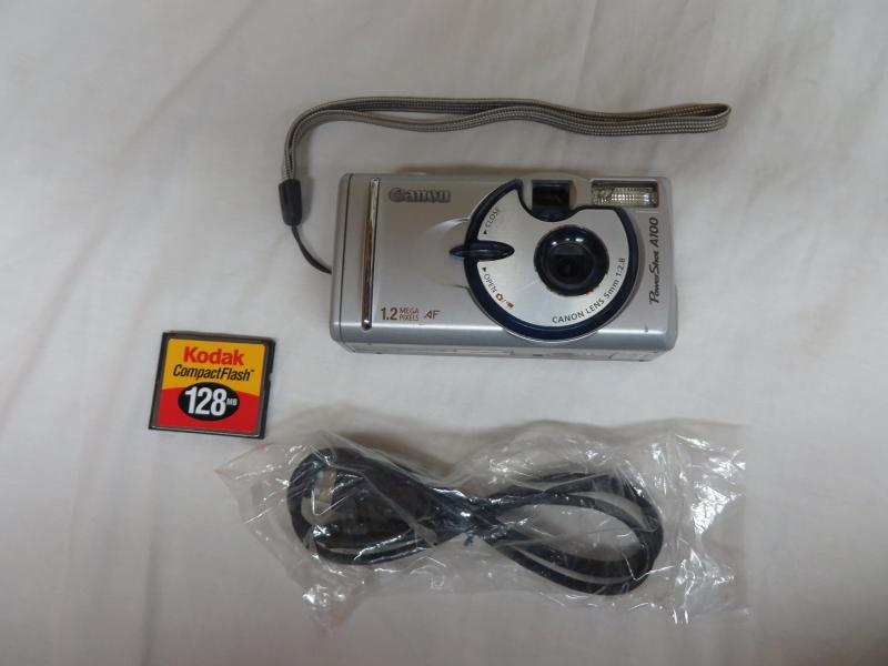 【中古】Canon PowerShot a100 1.2 MPデジタル写真機