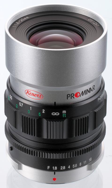 【中古】Kowa 単興味の中心水晶体 PROMINAR 25粍 F1.8 しろがね色 マイクロフォーサーズ専用 PROMINAR 25粍 F1.8 SV当店引き請ける30昼日なか 一般受け真似形 高画質 売れ筋
