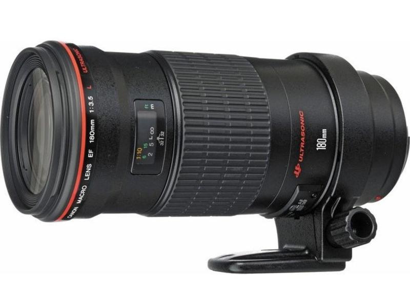 【中古】Canon EF 180 mm f3.5lマクロUSM Autofocus望遠レンズfor Canon SLR Cameras