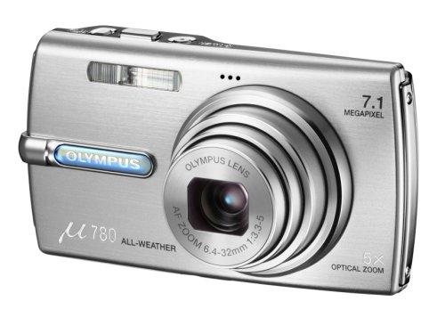 【中古】OLYMPUS デジタル写真機 μ780 (ミュー) 割り増し金しろがね色μ780SLV