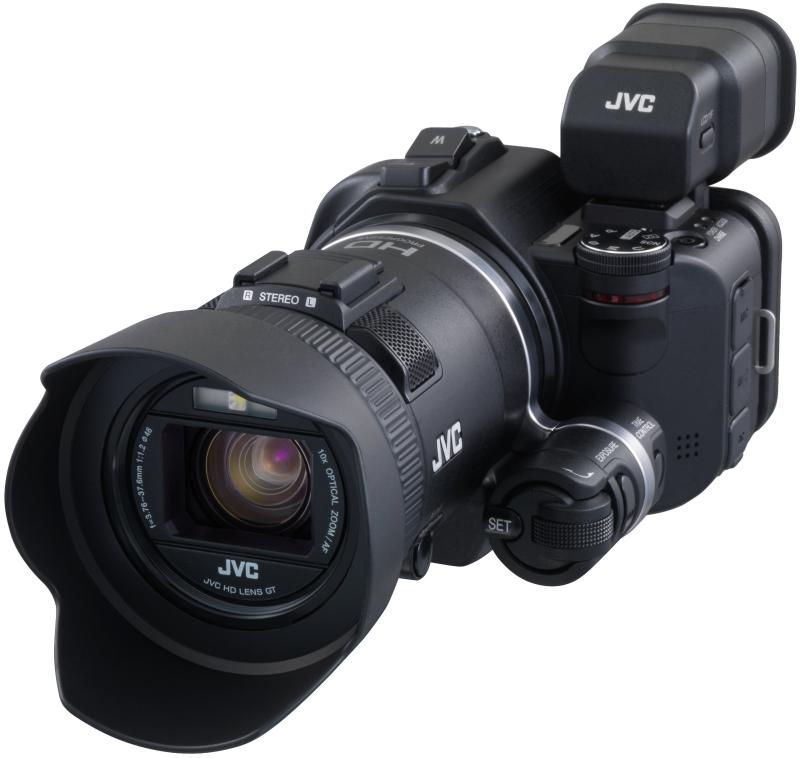 【中古】JVCKENWOOD JVC EVERIO ハイビジョンメモリームービー 黒いこと GC-P100-B当店引き受ける30昼日なか 一般受け青写真 高画質 売れ筋