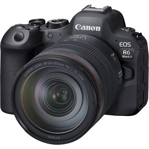 【中古】CANON キヤノン 水晶体一揃いの道具 EOS R6 Mark II RF24-105L IS USM 銀鏡受け答え