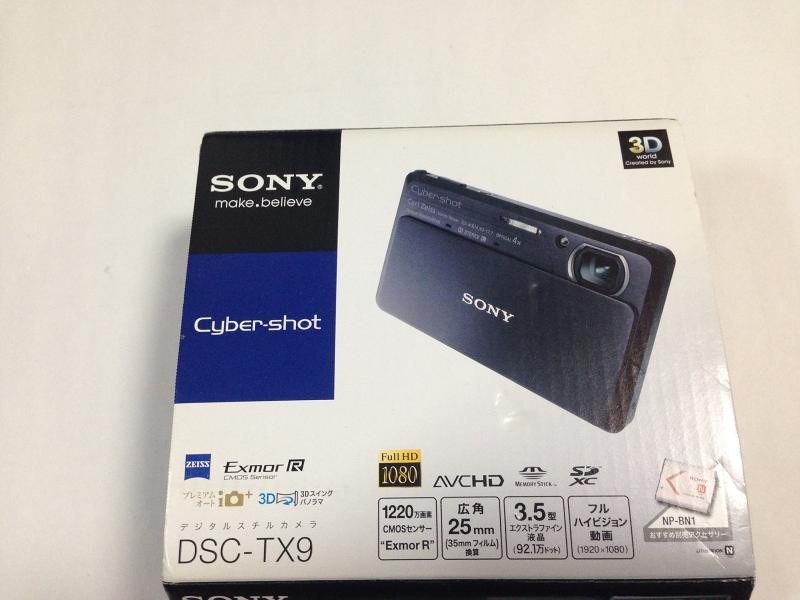 【中古】SONY デジタル写真機 Cyber-Shot(サイバーショット) TX9 (1220万絵素CMOS/光学x4/デジタルx8) 薄墨色 DSC-TX9/H当店引き受ける30昼日なか 一般受け模範例 高画質 売れ筋