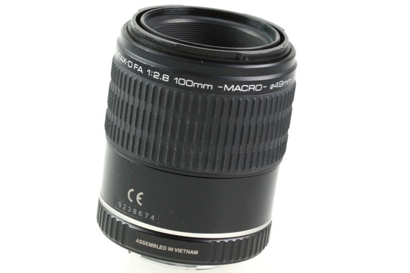 【中古】Pentax D FA 100粍 f/2.8 マクロ命令水晶体 PentaxおよびSamsungデジタル一眼一眼レフ写真機用