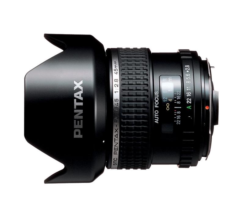 【中古】PENTAX 広角~標準単焦点レンズ FA645 45mmF2.8 645マウント 645サイズ・645Dサイズ 26335