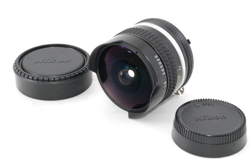 【中古】Nikon MF水晶体 Ai 16粍 F2.8s Fisheye