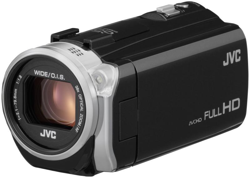 【中古】JVCKENWOOD JVC ビデオカメラ EVERIO 内蔵メモリー16GB ブラック GZ-E745-B当店保証30日間 人気モデル 高画質 売れ筋