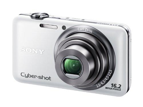 【中古】SONY デジタル写真機 Cybershot WX7 1620万絵素CMOS 光学ｘ5 白いこと DSC-WX7/W 鏡鑑受け答え 一眼一眼レフ デジタル写真機 取り替えっこ水晶体 中古