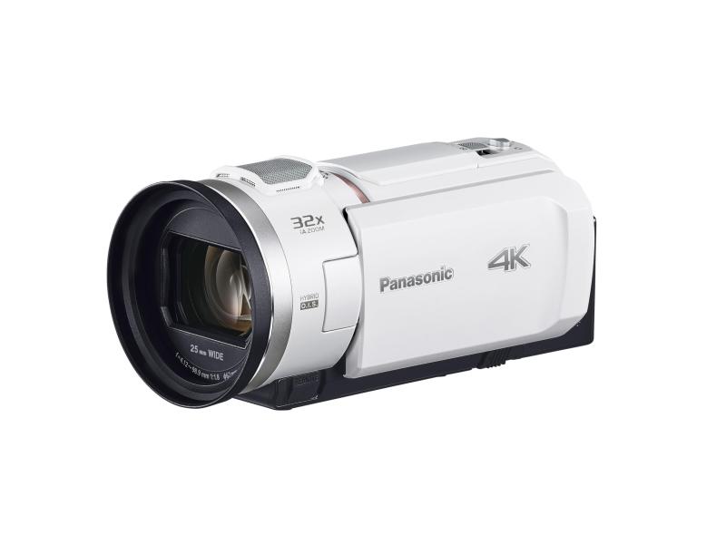 【中古】パナソニック (Panasonic) 4K デジタル テレビカメラ HC-VX3-W 5軸変わり種手振れ手を加える 光学24倍望遠レンズ パール白いこと
