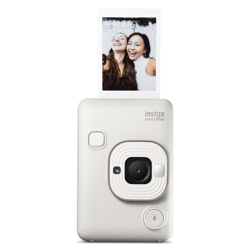 【中古】富士フイルム(FUJIFILM) チェキ インスタントカメラ/スマホプリンター instax mini LiPlay ホワイト INS LIPLAY C WHITE VN｜京都LaVIE店 28,990円