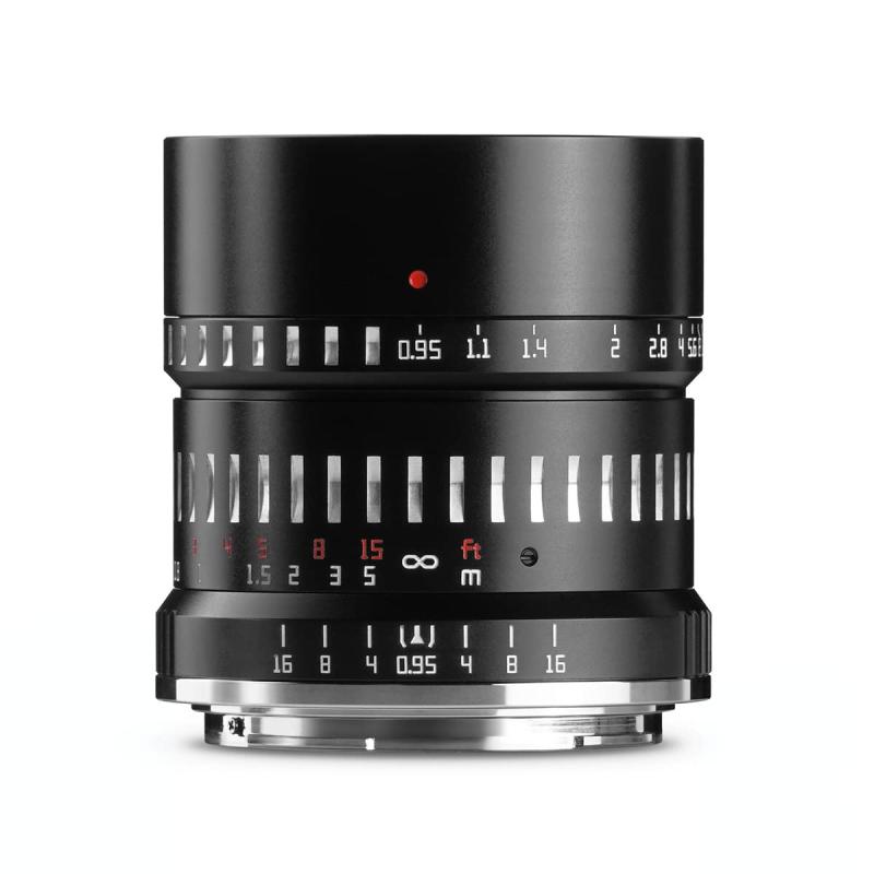 【中古】TTArtisan 50mm f/0.95 C Zマウント ニコンZ APS-C ブラック×シルバー レンズ 銘匠光学 2年|京都LaVIE店