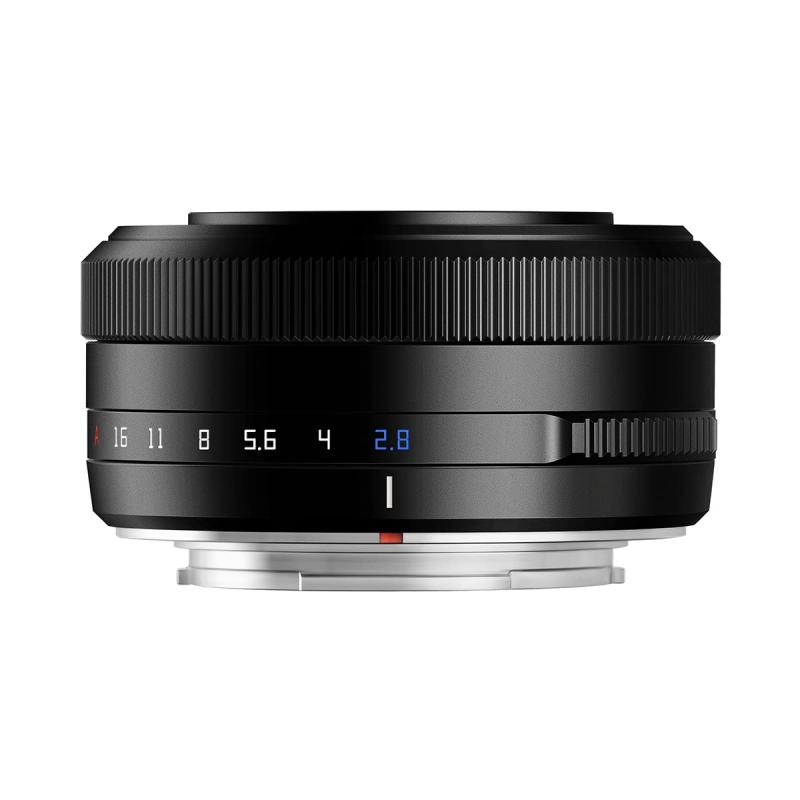 【中古】TTArtisan AF 27mm f/2.8 Xマウント APS-C 単焦点レンズ (・メーカー2年付) 富士フイルムX 広角レンズ 交換レンズ ミラーレス用 オートフォーカス STM 動画撮影 風景 スナップ ポートレ