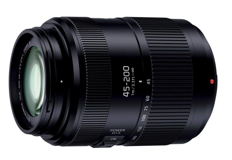 【中古】パナソニック 望遠望遠レンズ マイクロフォーサーズ用 ルミックス G VARIO 45-200粍/F4.0-5.6 II ASPH. /POWER O.I.S. H-FSA45200