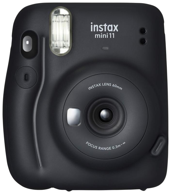 【中古】富士フイルム(FUJIFILM) インスタントカメラ チェキ instax mini 11 チャコールグレイ INS MINI 11 GRAY｜京都LaVIE店