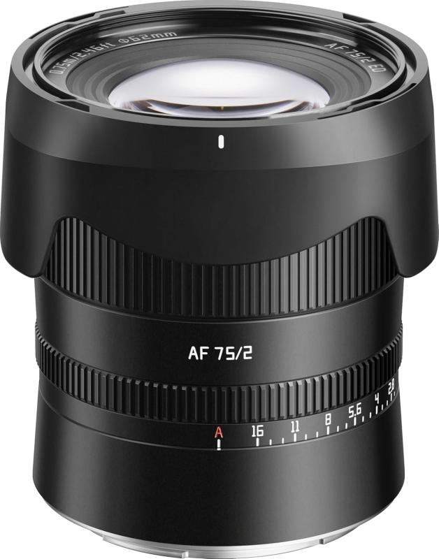 【中古】TTArtisan AF 75粍 F2 Zマウント フルサイズ 単興味の中心水晶体 (DGP贏ち得る・・製造業者2年付) ニコンZ取り替えっこ品 中望遠 オート興味の中心 大差しわたし 黒いこと 鏡鑑受け答え用 見晴らし・すがた絵撮