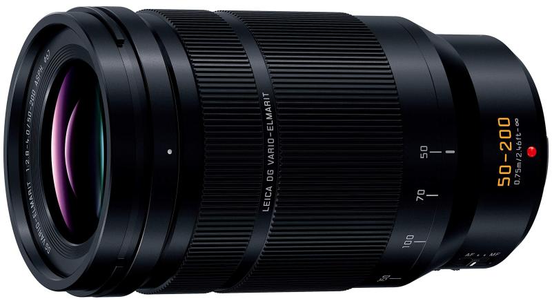 【中古】パナソニック(Panasonic) 望遠レンズ マイクロフォーサーズ用 ライカ DG VARIO-ELMARIT 50-200粍/F2.8-4.0 ASPH./POWER O.I.S. H-ES50200