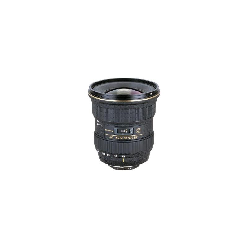 【中古】Tokina 超広角ズームレンズ AT-X 124 PRO DX 12-24mm F4 (IS) ASPHERICAL ニコン用 APS-C対応