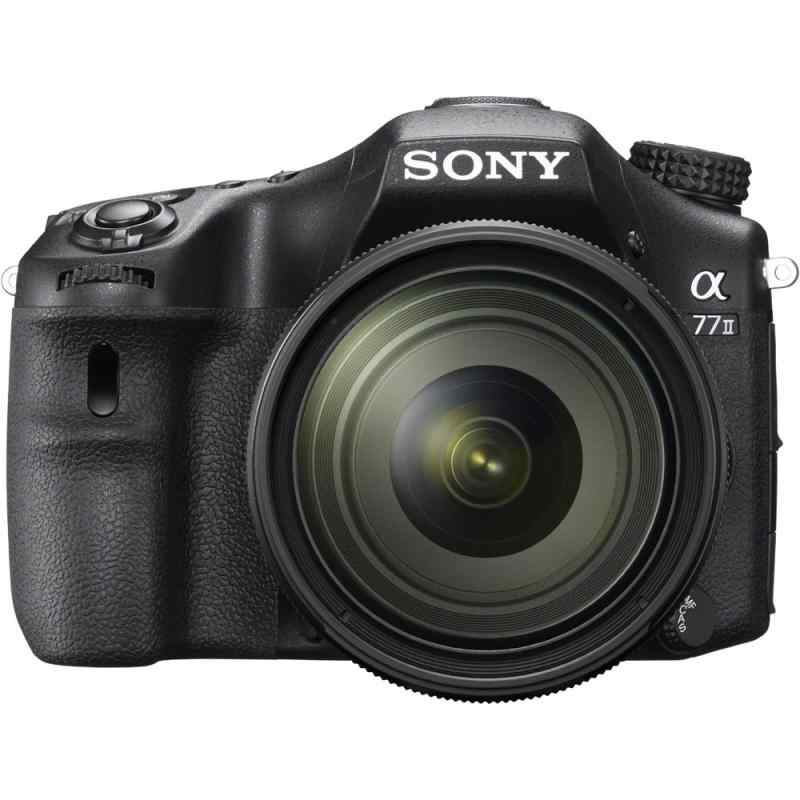 【中古】SONY 銀鏡受け答え一眼 α77 II 望遠レンズ一揃いの道具 DT 16-50粍 F2.8 SSM ILCA-77M2Q