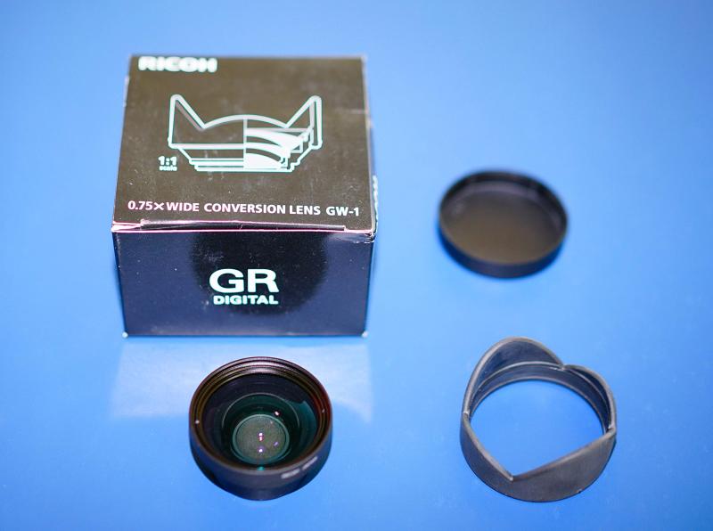 【中古】RICOH ワイドコンバージョンレンズ GW-1