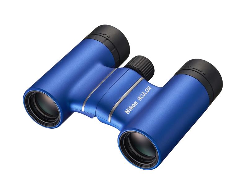 【中古】Nikon 小型望遠鏡 アキュロンT02 8x21 ダハプリズム式 8倍21差しわたし 青色 ACULON ACT028X21BL