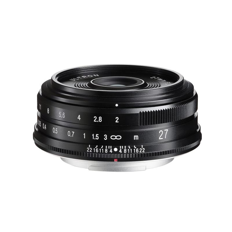 【中古】フォクトレンダー ULTRON 27粍 F2 X-mount 黒いこと当店引きうける30昼日なか 一般受けひな形 高画質 売れ筋