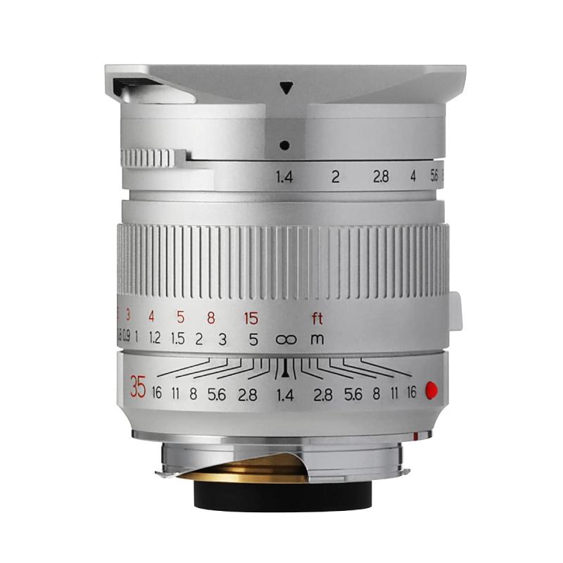 【中古】TTArtisan 35mm f/1.4 ASPH Mマウント ライカM シルバー レンズ 銘匠光学 2年