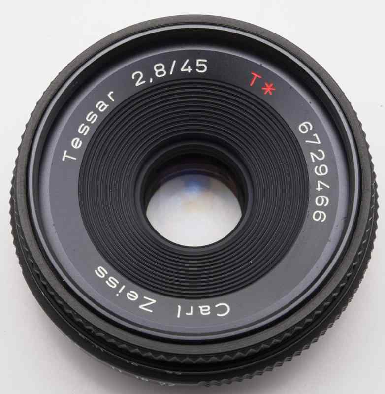 【中古】CONTAX Carl Zeiss TessarT* 45粍 F2.8