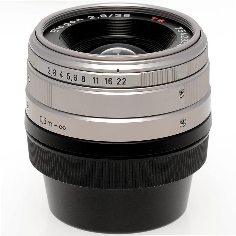 【中古】CONTAX Carl Zeiss BiogonT* 28粍 F2.8