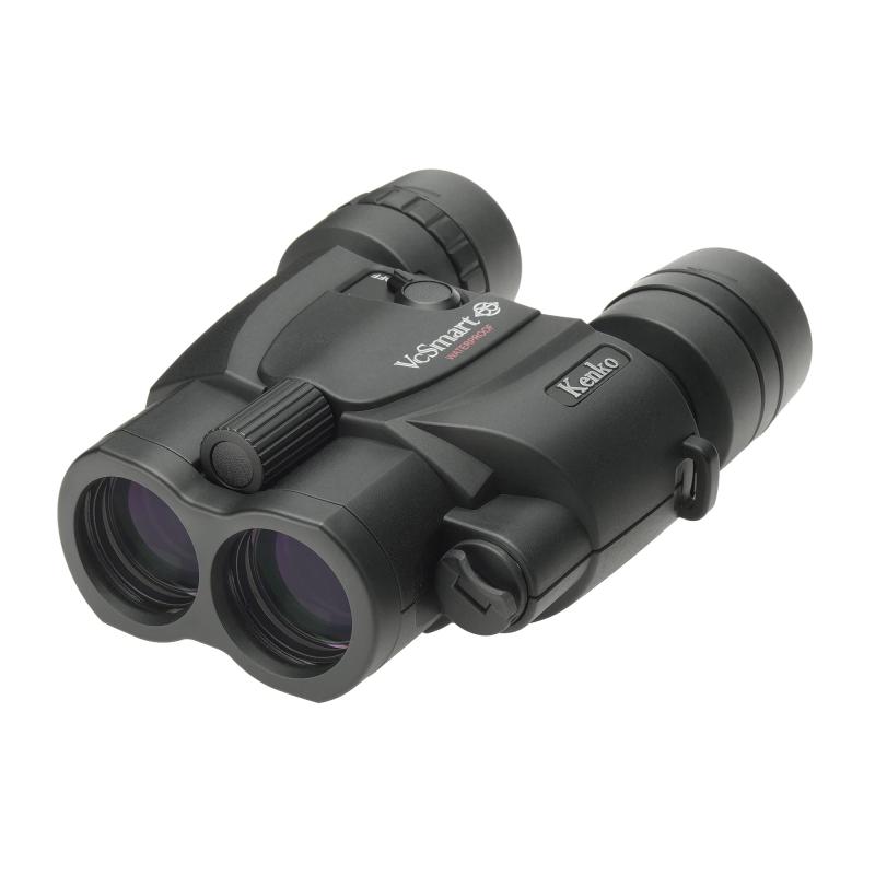 【中古】ケンコー 防振双眼鏡 VC Smart 10&times;30WP 倍率10倍 対物レンズ口径30mm 手振れ補正機能 防水設計 単3型乾電池使用 使用可能時間約20時間 フルマルチコーティング 406984｜京都LaVIE店