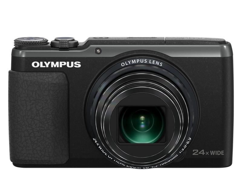 【中古】OLYMPUS デジタルカメラ STYLUS SH-60 3軸フォト手ぶれ補正&ハイブリッド5軸ムービー手ぶれ補正 光学24倍&超解像48倍ズーム ブラック SH-60 BLK|京都LaVIE店