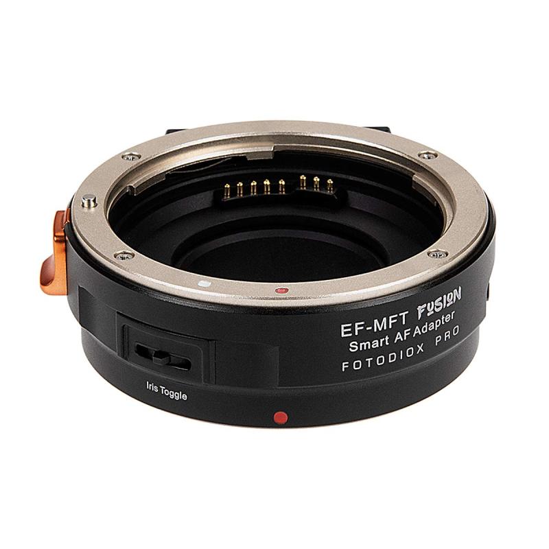 【中古】Fotodiox 電子マウントアダプター EOS-MFT-Fusion（EFマウントレンズ &rarr; マイクロフォーサーズ変換）絞りレバー搭載 (フォトディオックス)｜京都LaVIE店