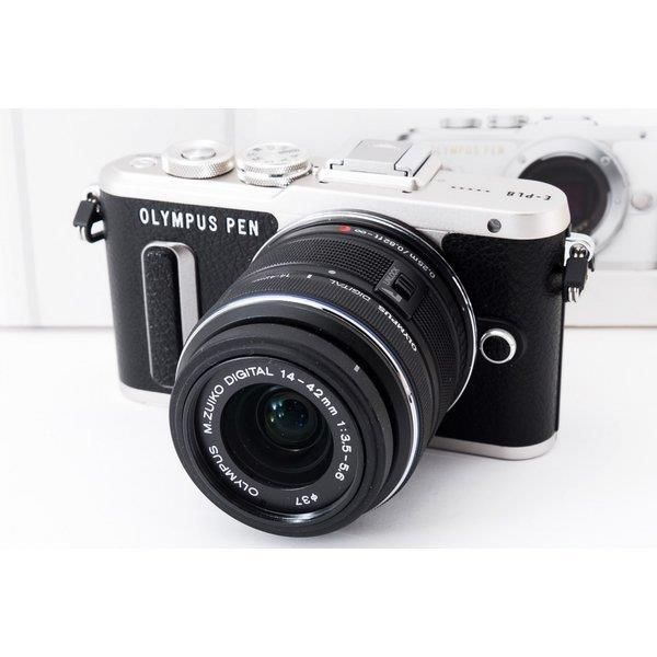 【中古】オリンパス OLYMPUS E-PL8 黒いこと 水晶体一揃いの道具 美品 史上目ざましい絵図面  付当店言いはなつ30昼日なか 一般受けひな型 高画質 売れ筋